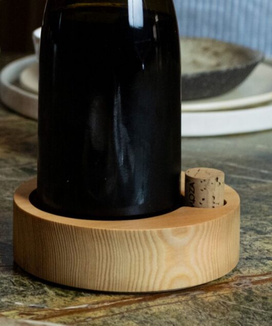 base para garrafa de vinho madeira - CEPA 