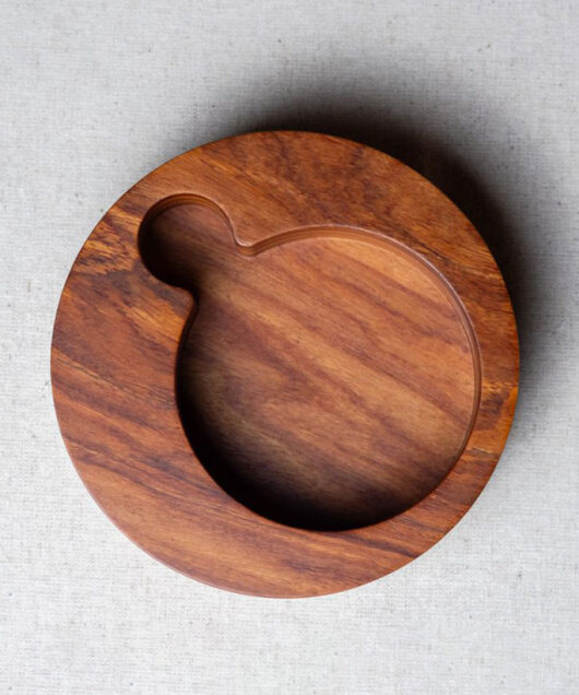 base para garrafa de vinho madeira CEPA - Pau Rosa