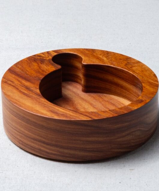 base para garrafa de vinho madeira CEPA - Pau Rosa