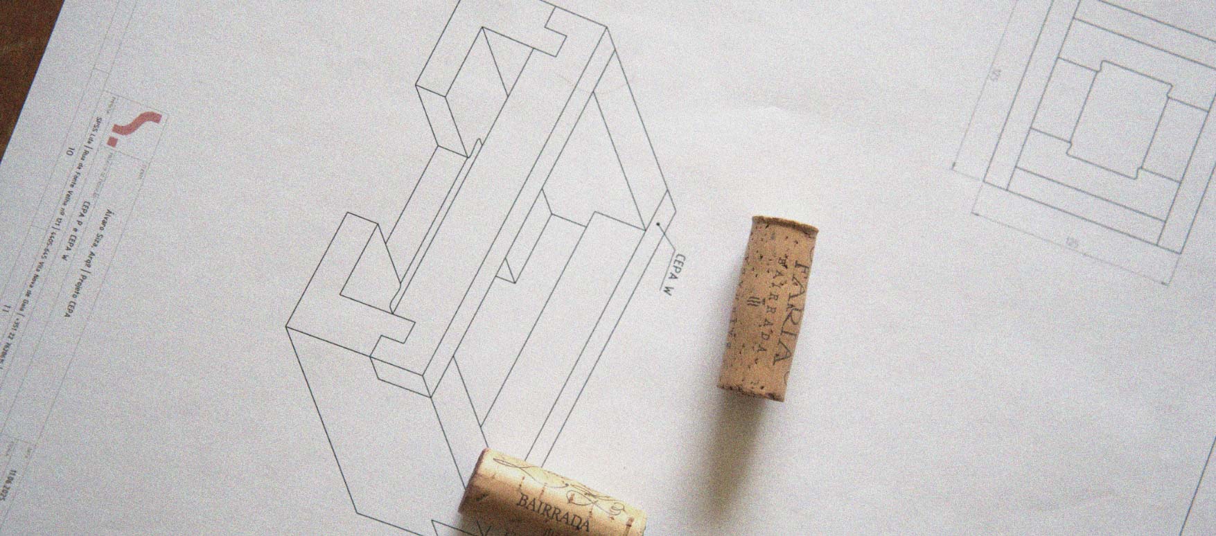 Edição Siza Vieira 4 Esquissos Suporte Siza Vieira Edition